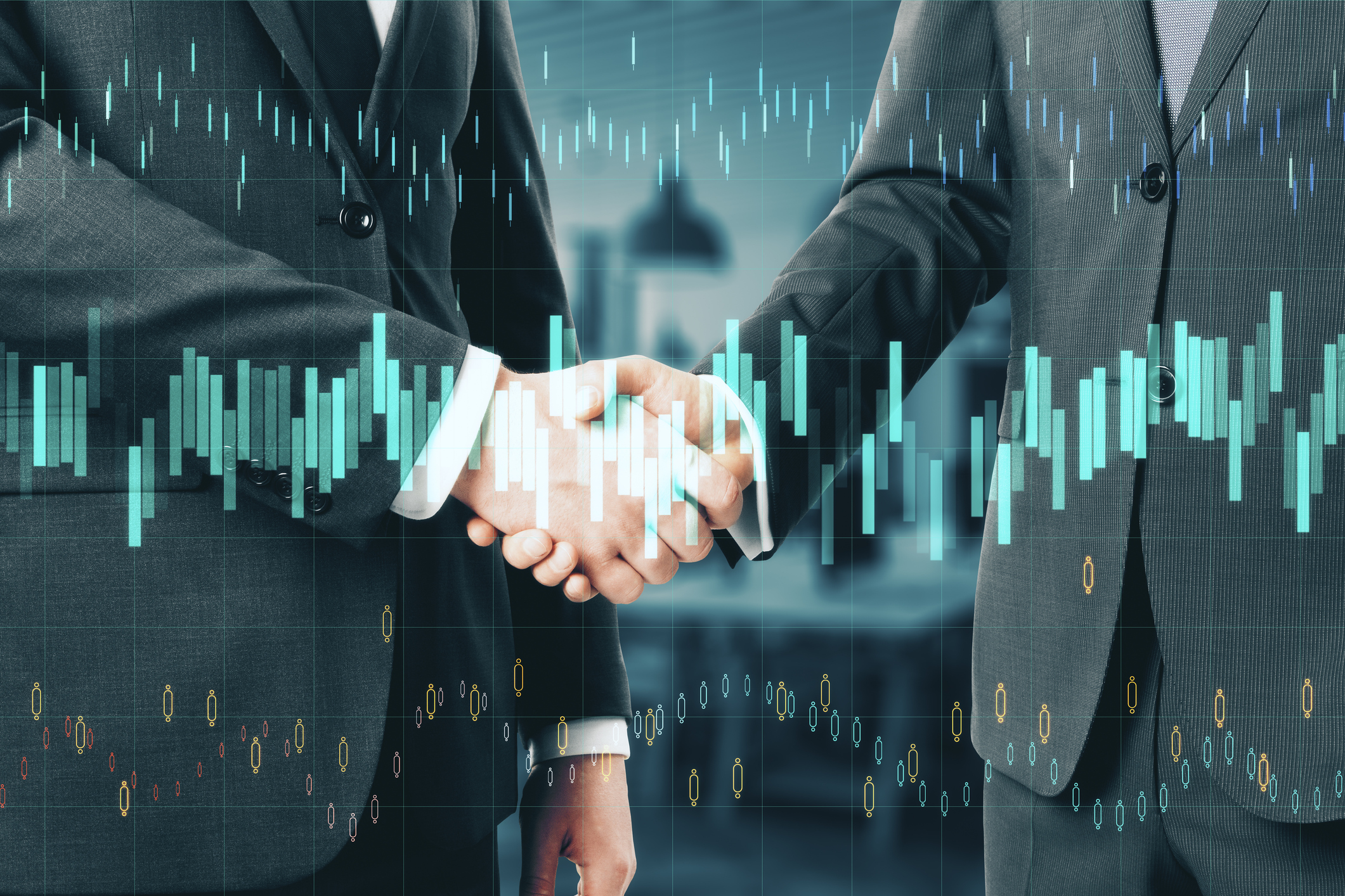 Businesspeople Handshaking